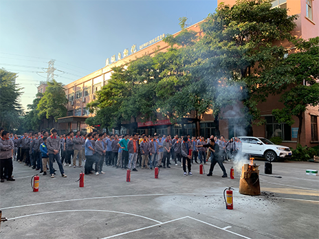 【安全记心间,防患于未然】必一自动化2021年下半年消防演练活动顺利举办!